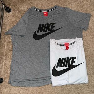 2 Nike Women’s Logo Shirts